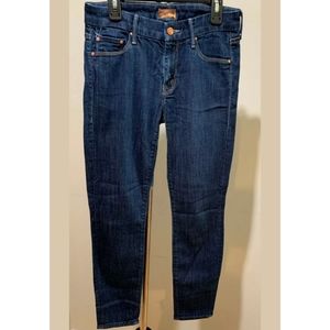 Mother The Looker Crop Midnight Storm 26x24